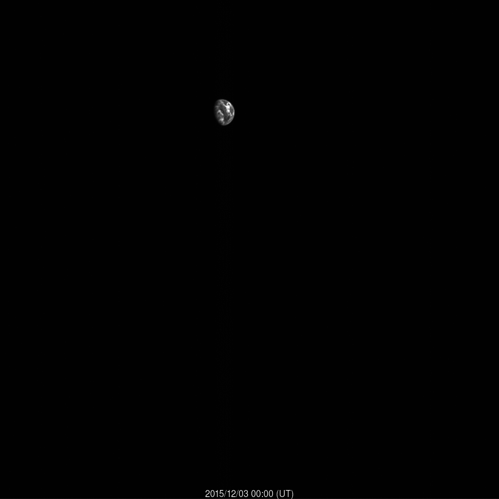 Hayabusa 2, Terre, decembre 2015, ONC-W2_20151203_EARTH